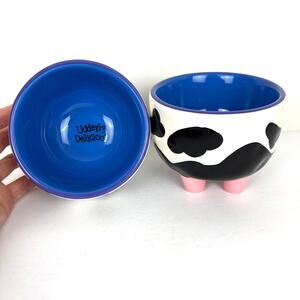 Ben & Jerry's Cow Udder Ice Cream Bowls (set of 2) "udderly delicious"